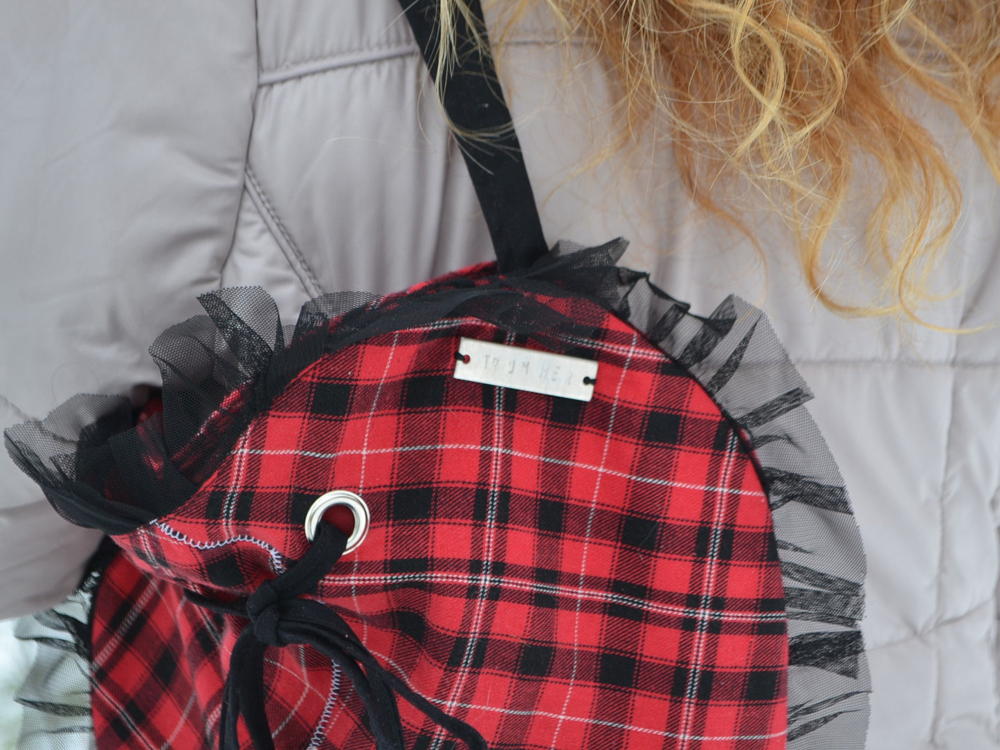 Herzerl-Tasche Matching Set mit Geldbörse "broken heart"