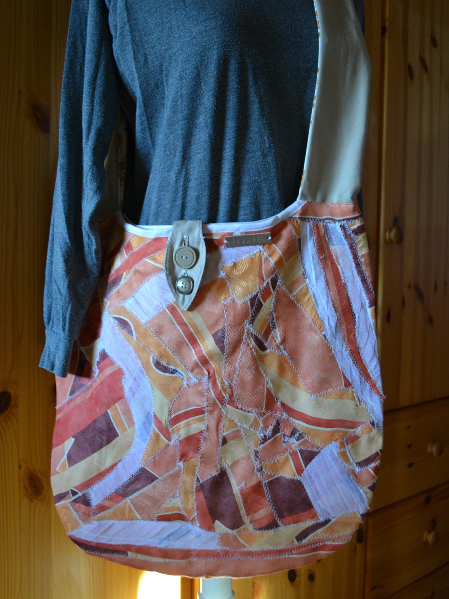 Bohemian Stil - Tasche orange