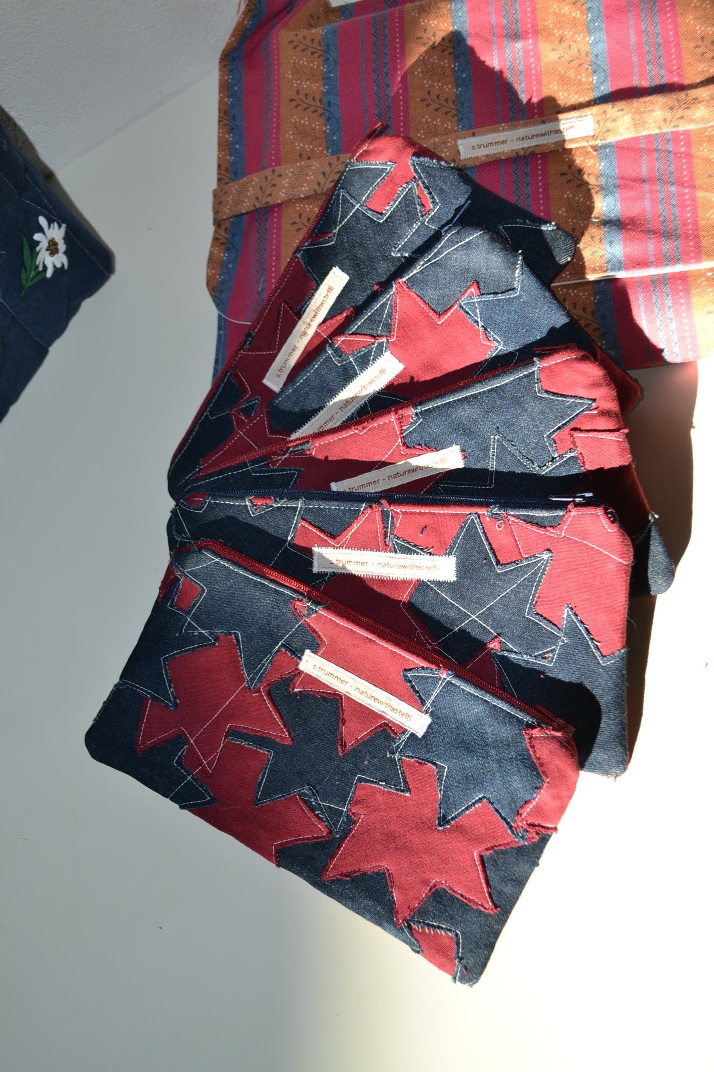 Federmäppchen in "upcycle stars"