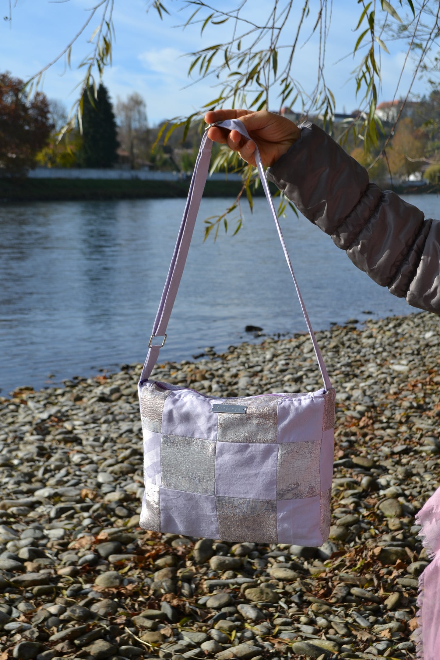Handtasche p.u.b. in Lilac Patchwork