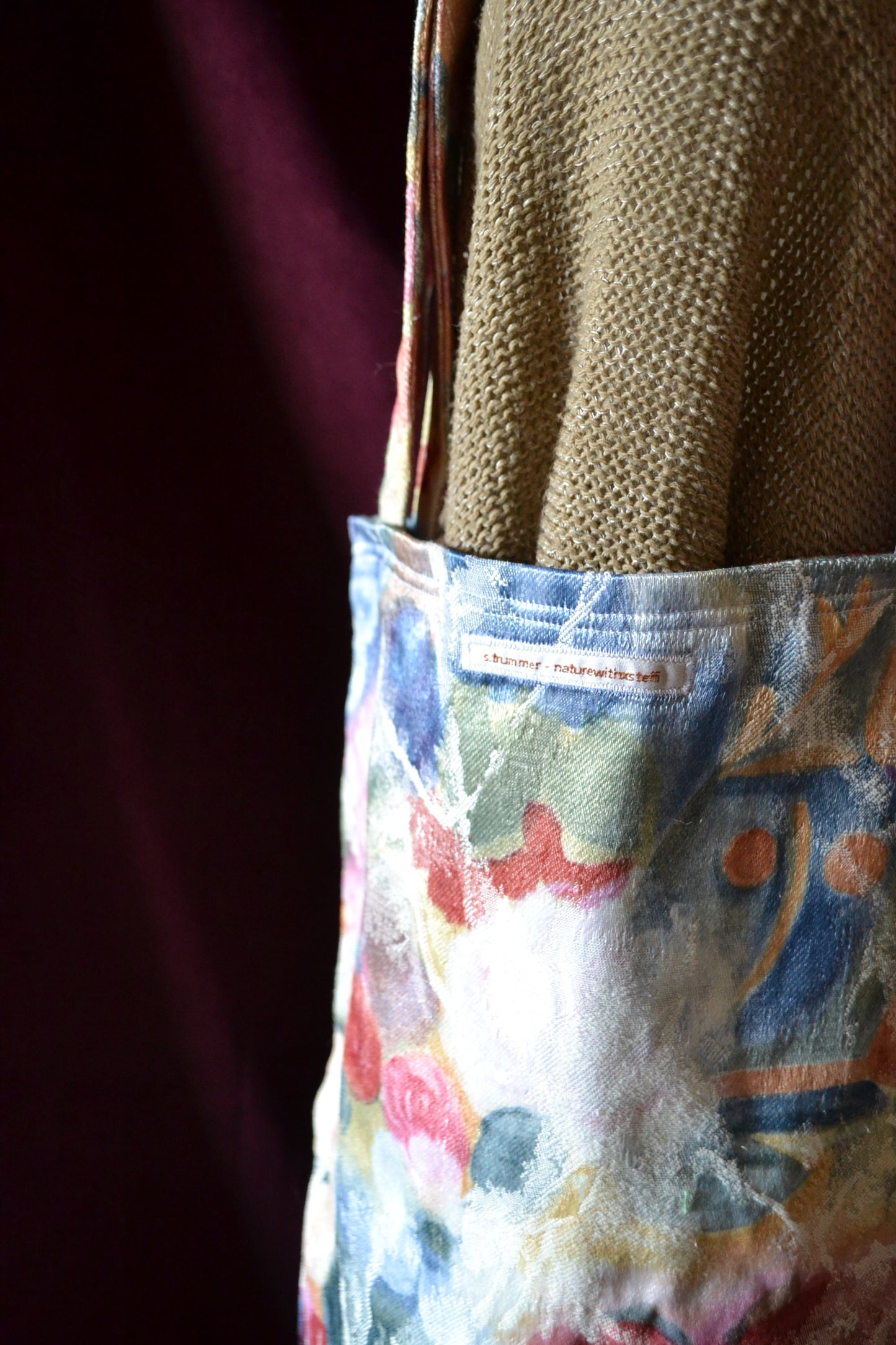 Tragetasche "buntes Muster"