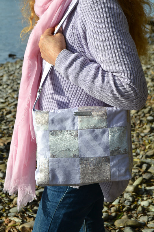 Handtasche p.u.b. in Lilac Patchwork