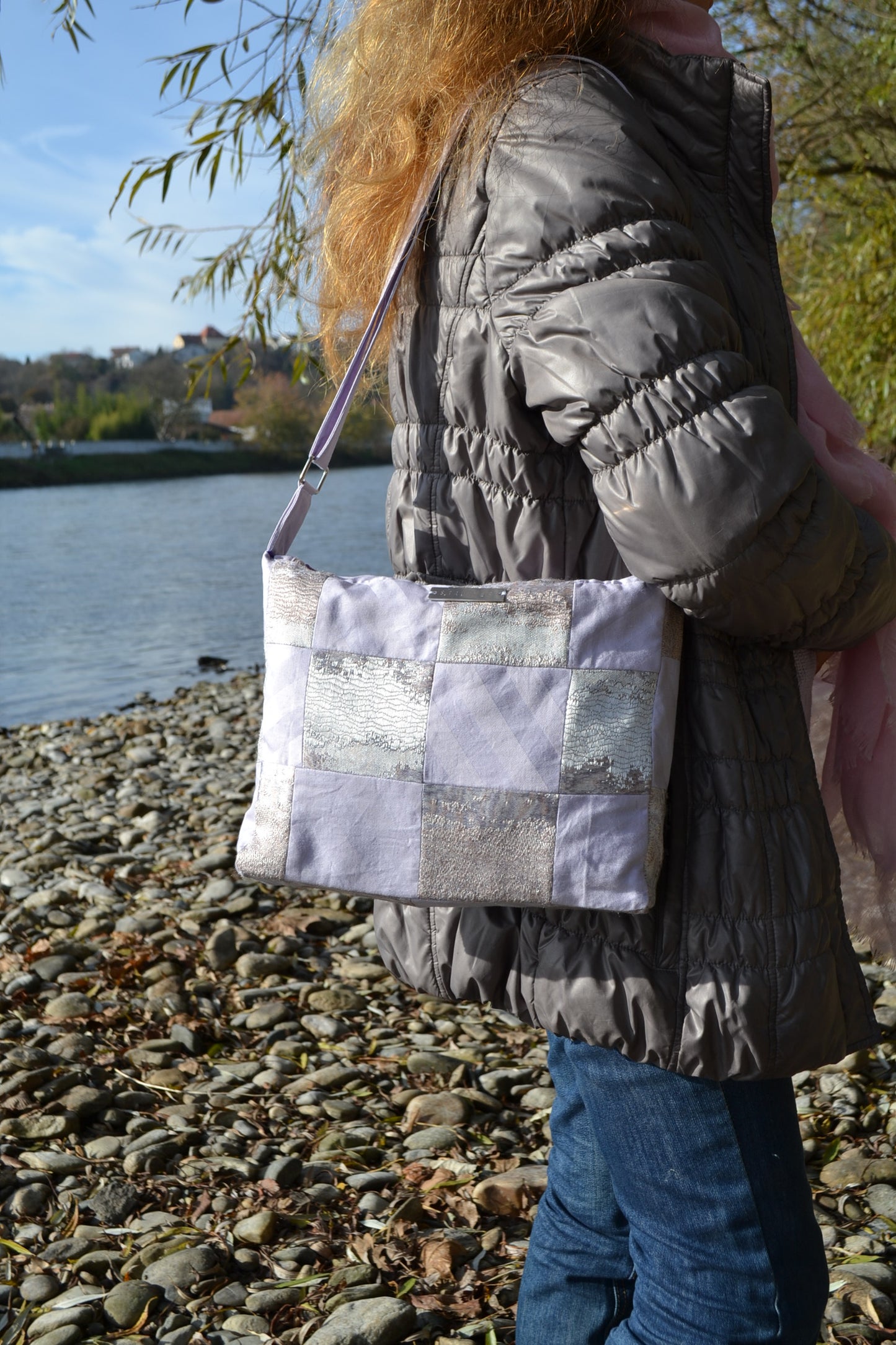 Handtasche p.u.b. in Lilac Patchwork