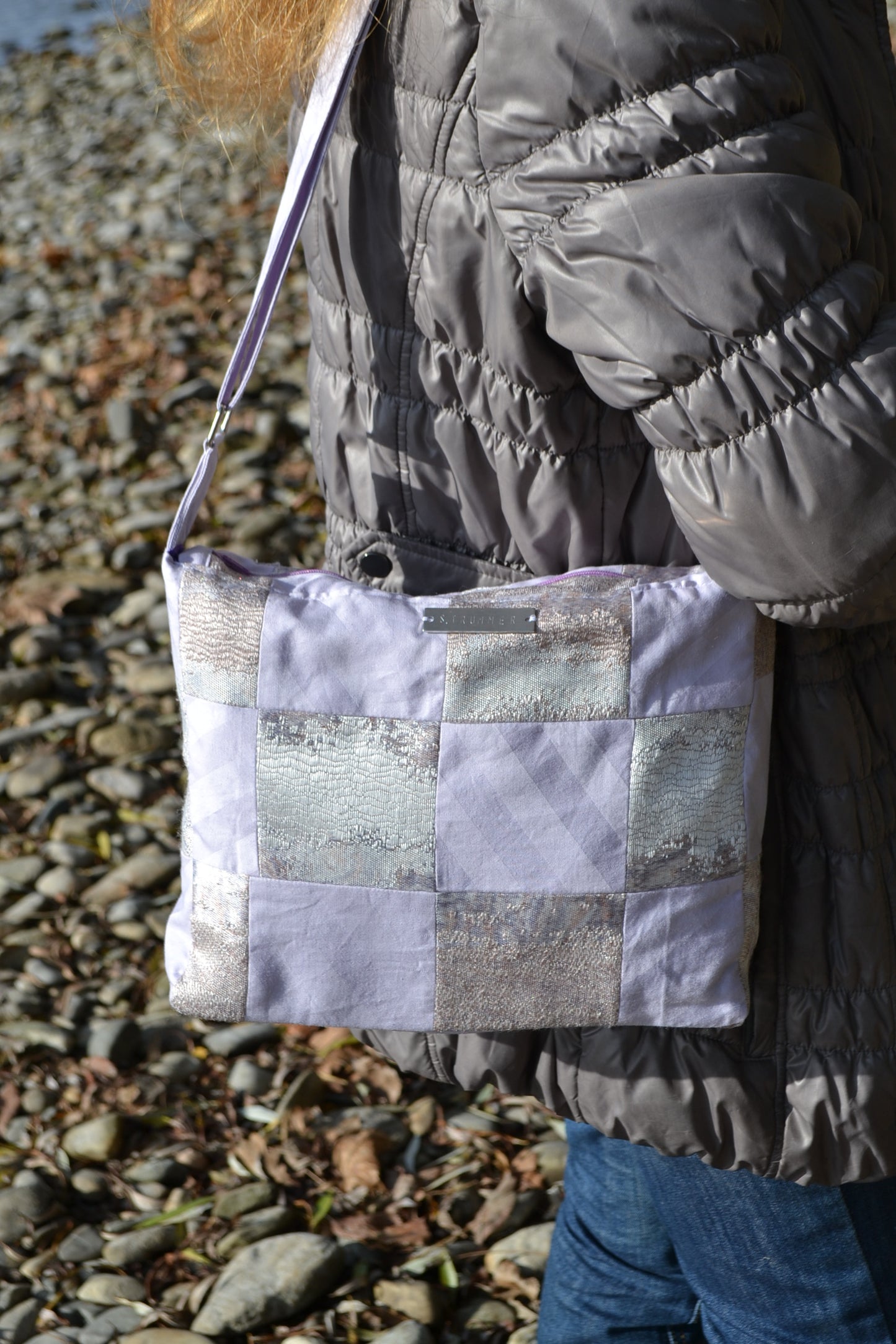 Handtasche p.u.b. in Lilac Patchwork