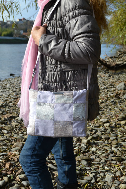 Handtasche p.u.b. in Lilac Patchwork